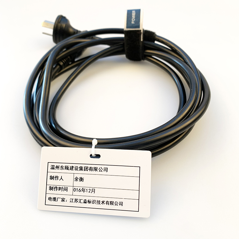 線纜掛牌有哪些規格?尺寸