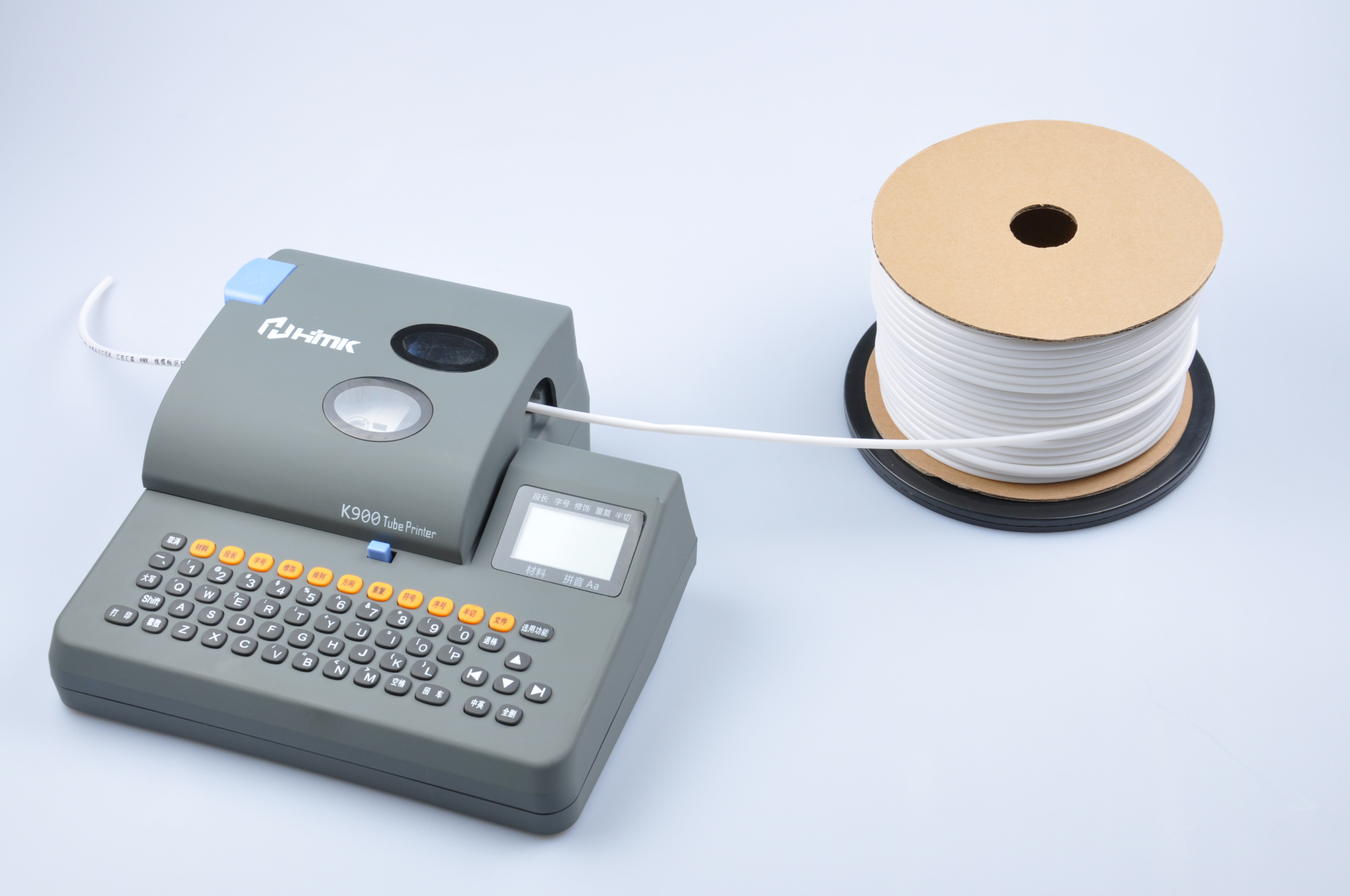 線號機怎么打中文符號