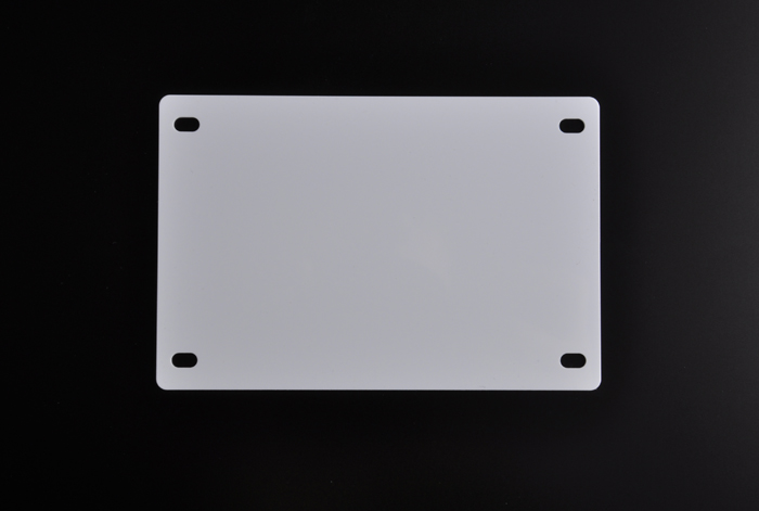 PVC標牌80*120mm四孔，可打印標牌